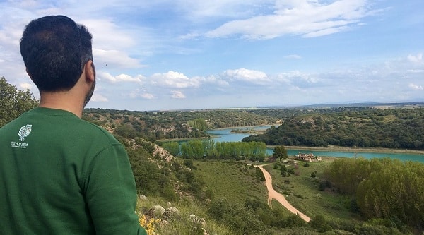 laguna conceja en las lagunas de ruidera